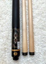 IN STOCK, McDermott M8P1 Prestige Pool Cue w/ Two Traditional Shafts, 24k Gold picture