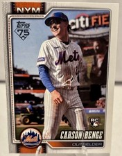 2026 Topps - Carson Benge #699 Complete Set Short Print Rookie Card RC picture