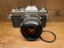 *Near Mint* Nikon Nikomat EL Film Camera New Nikkor 50mm F/1.4 Non Ai Lens / JPN picture