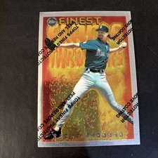 1995 Topps Finest Flame Throwers #FT5 Randy Johnson picture