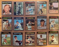 1970 1971 1972 1973 Topps Baseball Cards Lot U Pick 15 Cards EX Huge Selection picture