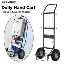 Camplux Dolly Hand Cart 10in Pneumatic Wheels Heavy Duty for 5L-12L Water Heater picture