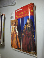 Simplicity 0630 Elizabethan dress 6-12 Halloween costume sewing pattern picture