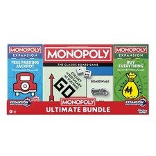 Hasbro Monopoly Ultimate Bundle, Classic Game with Free Parking Jackpot and Buy picture