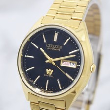 [N Mint] Vintage 1983 CITIZEN Crystal Seven 8200-R00961 Men's Automatic Watch picture