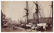England, Bristol, Parade of St Augustines, Vintage Print, ca.1880 Print came picture