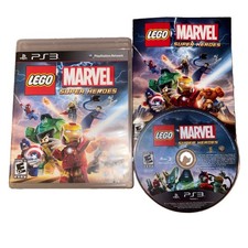 LEGO Marvel Super Heroes Playstation 3 Complete In Box Tested Mint picture