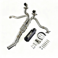 For Kawasaki Ninja ZX6R ZX636 2009-2026 Full Exhaust System Header Muffler Pipe picture