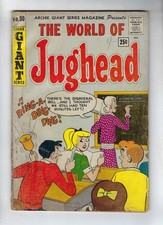 Archie's Giant Series Magazine # 30 The World of Jughead Silver Age 1964 VG picture