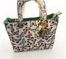 Classic Fashion Vegan Leather Butterfly Tote w/Wallet, Crossbody, & Charm picture