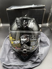 Scorpion Exo EXO-T520 Motorcycle Helmet Gloss Black Size Medium Display picture