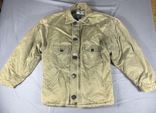 Vintage 50s Big Smith Sanforized Duck Canvas Distressed Lined Work Jacket picture