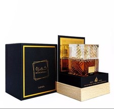 Khamrah by Lattafa 3.4 oz EDP Perfume Cologne Unisex New in Box. picture