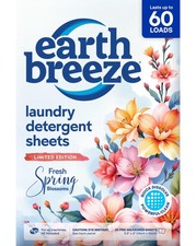 Earth Breeze Laundry Detergent Sheets Fresh Spring Blossoms 60 Loads picture