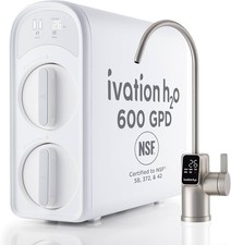 Ivation H2O 600 GPD Reverse Osmosis Under Sink Tankless Water Purifier picture