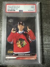 2023 UPPER DECK SP1 CONNOR BEDARD NHL DRAFT MINT PSA 9  picture