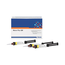 Voco 1728 Meron Plus QM Resin Reinforced Glass Ionomer Cement 8.5gm Syringe 3/Pk picture