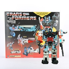 Transformers G1 Protectobots Super Warrior Defensor Toy Action Figure Reissue picture