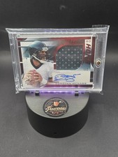 Donovan McNabb 2025 Leaf Trinity Game Used Patch Auto CARD # 1 Eagles picture