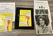 Vintage Mame The Musical Comedy Hit Press Release Folder Paper and Photos  picture