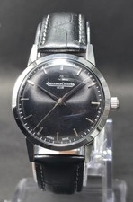 Vintage Jaeger-LeCoultre Club Black Dial Hand Winding Refurbished Watch picture