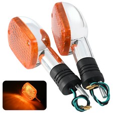 2x Turn Signal Blinker Light For Honda REBEL CMX250 CA250 X400 VTX1300 VTX1800 picture