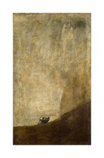 Francisco de Goya The Dog : Archival Quality Giclée Art Print 1820 picture