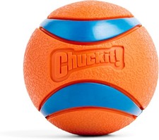 Chuckit Ultra Ball Dog Fetch Toy, Large 3in, for 60-100lbs Dogs, Floats picture