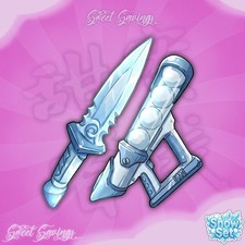 Snow cannon, Snow Dagger, Set (CHOOSE) Murder Mystery 2 MM2 Godly Knives & Guns picture