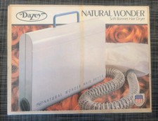 Vintage DAZEY Natural Wonder Portable Soft Bonnet Hair Dryer  HD-31 Made In USA picture