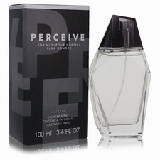 Avon Perceive Men’s Cologne Spray 3.4 oz Fresh Citrus Sage Cedarwood New Stock picture