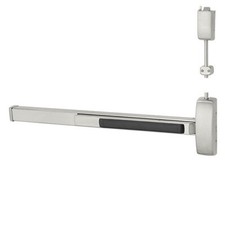 Sargent 12-NB8715 Fire-Rated Top Latch Surface Vertical Rod Exit Device, Less Tr picture
