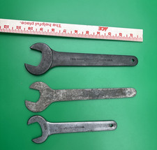Vintage Open End Service Wrench Set Mix Lot of (3) Williams, Armstrong, unbrand. picture