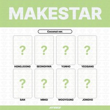 [PreSale] ATEEZ 14th Mini Album Golden Hour Pt.5 MakeStar 3rd Fan Sign Photocard picture