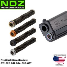 NDZ Guide Rod Assembly Stainless Cerakote ISMI Spring Fits Glock 17 22 31 Gen 4 picture