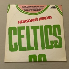 Boston Celtics-HEINSOHN'S HEROES LP 1970's Record Fleetwood  FCLP3082 Near Mint picture