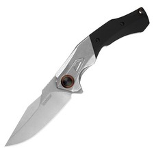 Kershaw Payout AO Folder- Silver/Black G10 picture