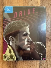 Drive w. Steelbook (Blu-ray, 2011, Ryan Gosling, Region Free) *NEW* picture