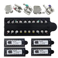 US Dental Orthodontic Metal Brackets MIM Mini Braces Roth MBT 022 018 345 Hooks picture