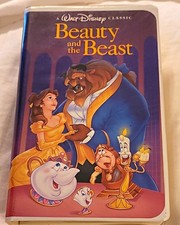 Walt Disney Classic Beauty and the Beast RARE BLACK DIAMOND VHS 1991 EXCELLENT picture