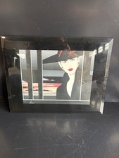 Vintage 1987 Patrick Nagel Georgia Print By Scafa Tornabene picture
