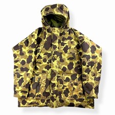 VTG LL Bean GoreTex Jacket Mens XL Duck Camouflage Hunting Olefin USA 1980s RARE picture