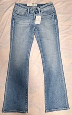 BKE Stella Tailored Bootcut Jeans Womens 28R High Stretch NWT Medium Wash picture