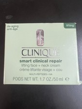 Clinique Smart Clinical Repair Lifting Face + Neck Cream 1.7 oz Skin Care 4756 picture
