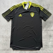 ADIDAS LEEDS UNITED 2021 2022 TRAINING FOOTBALL T-SHIRT TRACK TOP JERSEY sz 2XL picture
