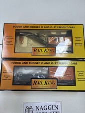 MTH RailKing Long Island Crane & Tender Car Set 30-79552 30-79556 O Gauge picture