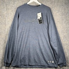 Vintage Y2K NWT Rocawear Blue Logo Embroidered Sweatshirt Mens Size XL picture