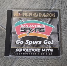 Vintage 1998-99 NBA Championship San Antonio Spurs Greatest Hits CD VTG  picture