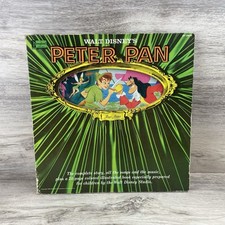 1960 Walt Disney The Story Of Peter Pan Magic Mirror LP ST-3910 w/ Book picture