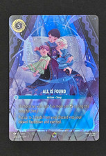 Disney Lorcana All Is Found Enchanted 220/204 Archazia’s Island Frozen Elsa Anna picture